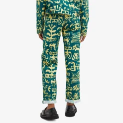 Charles Jeffrey Art Denim Jean -Deals Snazzy Mode Store 01 05 24 LS 44040102W 7 1