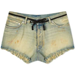 Maison Margiela High Rise Denim Shorts