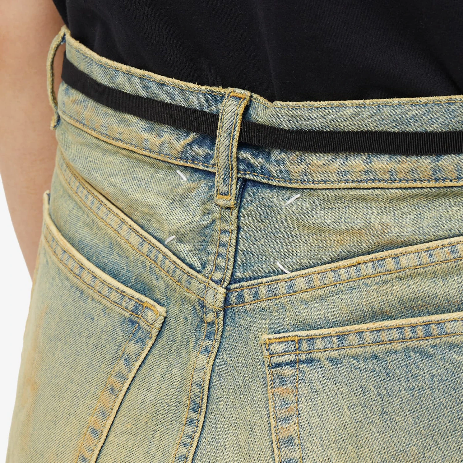 Maison Margiela High Rise Denim Shorts 5 Maison Margiela High Rise Denim Shorts - Image 5