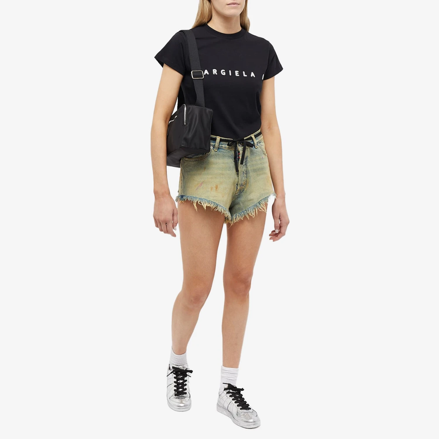 Maison Margiela High Rise Denim Shorts 4 Maison Margiela High Rise Denim Shorts - Image 4