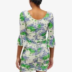GANNI U-Neck Mini Dress -Deals Snazzy Mode Store 02 06 2023 LB T3498 135 7 1