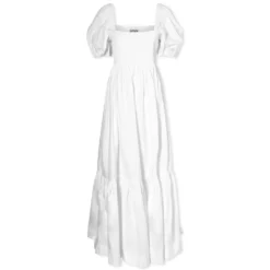 GANNI Smock Maxi Dress