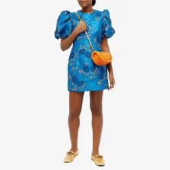 GANNI Open Back Mini Dress -Deals Snazzy Mode Store 02 06 2023 si f7949 891 m8