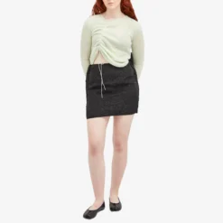 Cecilie Bahnsen Vailis Skirt -Deals Snazzy Mode Store 04 01 2024 GH 1 24RTW17003 m8 1