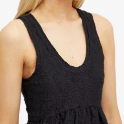 Jil Sander Sleeveless U-Neck Top -Deals Snazzy Mode Store 04 01 2024 JC J02NC0202 J20138 001 10 1