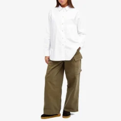 Girls Of Dust Maxi Shirt -Deals Snazzy Mode Store 04 10 2023 JA W Z I NOS 002 OXF WHT m8 1