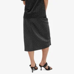 OperaSPORT Celestine Polka Dots Midi Skirt -Deals Snazzy Mode Store 05 03 2024 BLR N5ED15 BLK 8 1