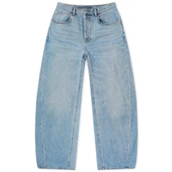 Alexander Wang Oversized Rounded Low Rise Jean
