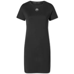Marine Serre Organic Cotton Rib T-Shirt Dress