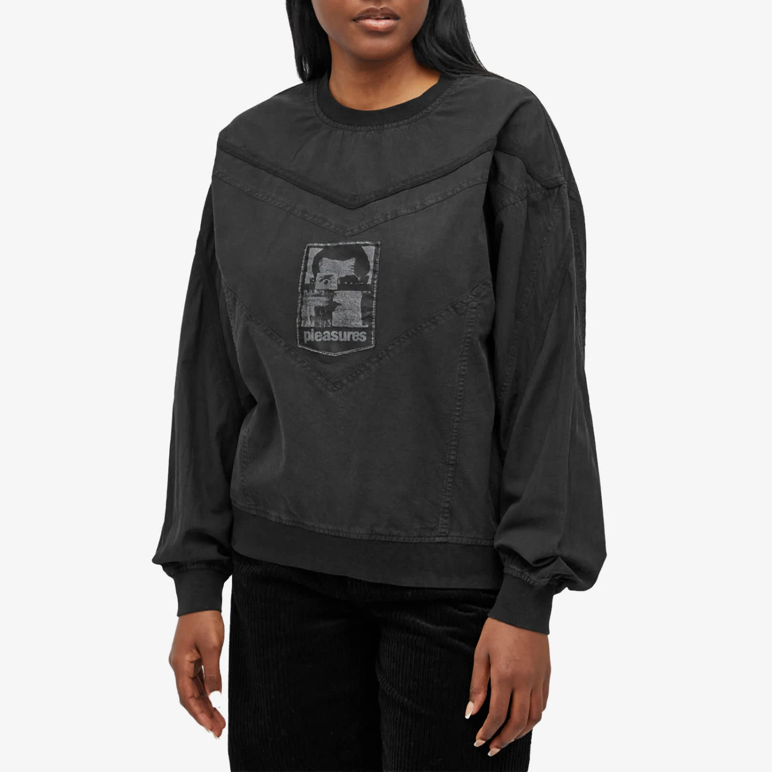 Pleasures Mentor Crew Sweat 2 Pleasures Mentor Crew Sweat - Image 2