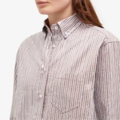 Saks Potts Williams Sequin Stripe Shirt -Deals Snazzy Mode Store 06 05 2024 LB 3027 9 1