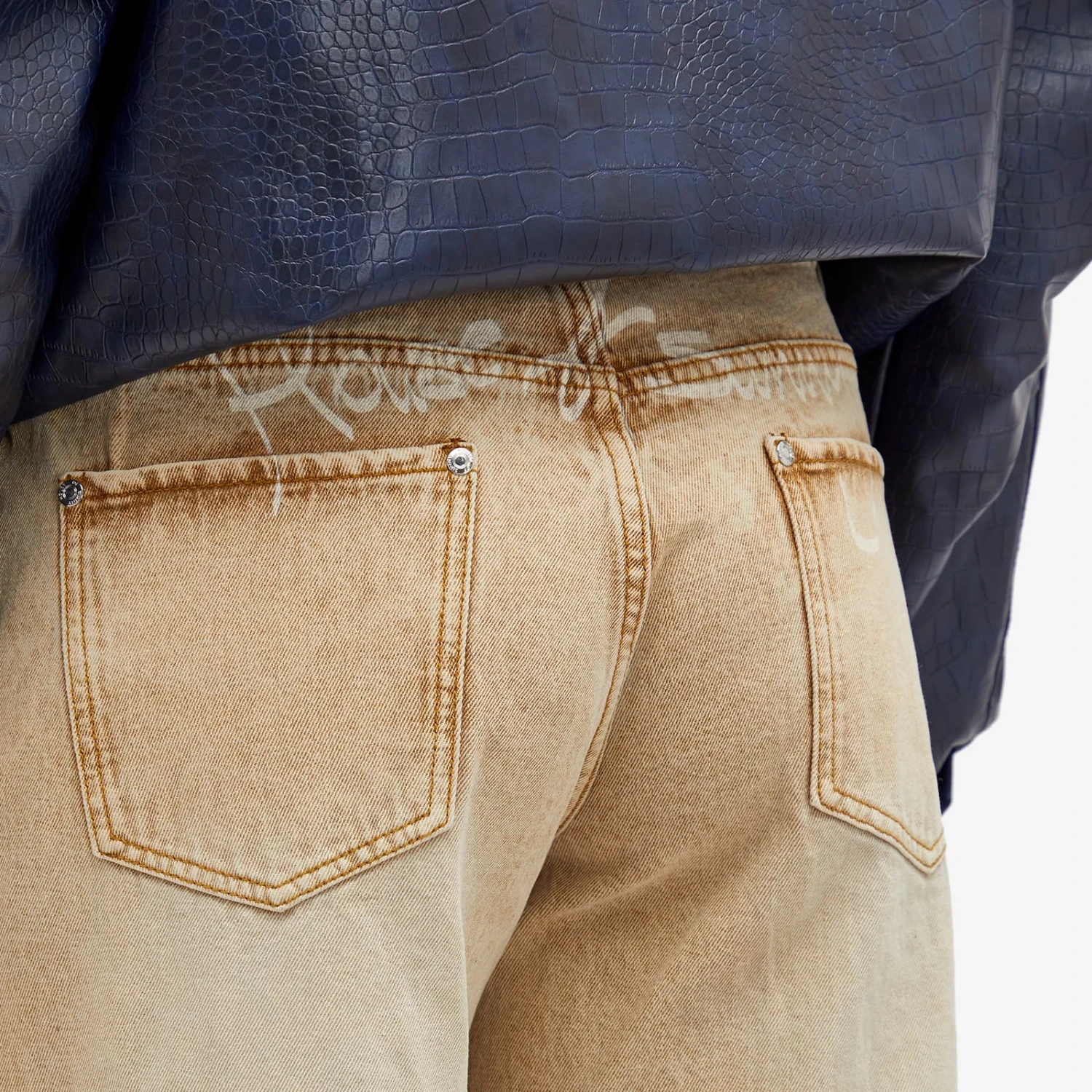 House Of Sunny 02 Sandblast Wide Leg Denim 5 House Of Sunny 02 Sandblast Wide Leg Denim - Image 5