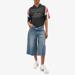 Pleasures Mind Soccer Jersey -Deals Snazzy Mode Store 06 06 24 NS P24SP011 BLK m9 1