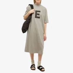 Fear Of God Essentials 3/4 T-Shirt Dress -Deals Snazzy Mode Store 07 04 2023 JB 125BT225043FW m4 1