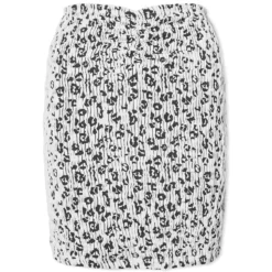 Good American Leopard V-Skirt