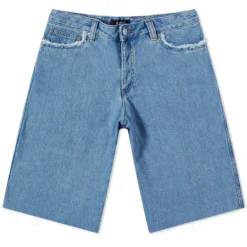 A.P.C. Beverly Long Denim Shorts