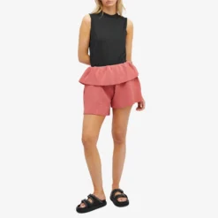 JW Anderson Fold Over Asymmetric Shorts -Deals Snazzy Mode Store 08 04 24 SI KW1145 YN0313 345 m8 1