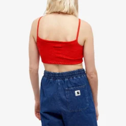 Howlin' Velour Spooky Do Crop Top -Deals Snazzy Mode Store 08 05 2023 GH2 HWL SPKY DO REDS 7 1