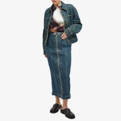 Eckhaus Latta Denim Zip Skirt -Deals Snazzy Mode Store 09 02 2024 JA 9013 EL PS24 NB m8 1