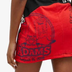 Marine Serre Regenerated Graphic Mini T-Shirt Dress -Deals Snazzy Mode Store 09 05 24 NS WDR230 RD10 10 1