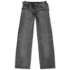 COURREGES Courrèges One Strap Stone Denim Baggy Pants