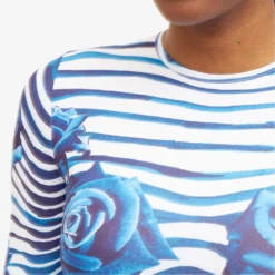 Jean Paul Gaultier Flower Maxi Dress -Deals Snazzy Mode Store 10 04 2024 LB 24 25 F RO166 J551 015951 10 1