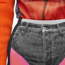 Y/Project Y-Project X Jean Paul Gaultier Trompe L'Oeil Janty Mini Skir -Deals Snazzy Mode Store 10 05 2023 LB YPJPGWSKIRT2 S24 BP 9 1