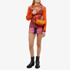 Y/Project Y-Project X Jean Paul Gaultier Trompe L'Oeil Janty Mini Skir -Deals Snazzy Mode Store 10 05 2023 LB YPJPGWSKIRT2 S24 BP m8 1