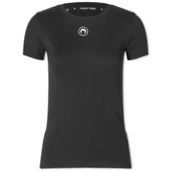 Marine Serre Organic Cotton Rib T-Shirt