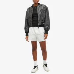 Marine Serre Organic Cotton Rib T-Shirt -Deals Snazzy Mode Store 10 05 2024 BLR WTT012 BK99 m9 1