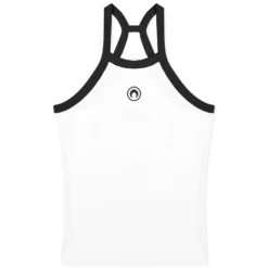Marine Serre Organic Cotton Rib 2X2 Tank Top