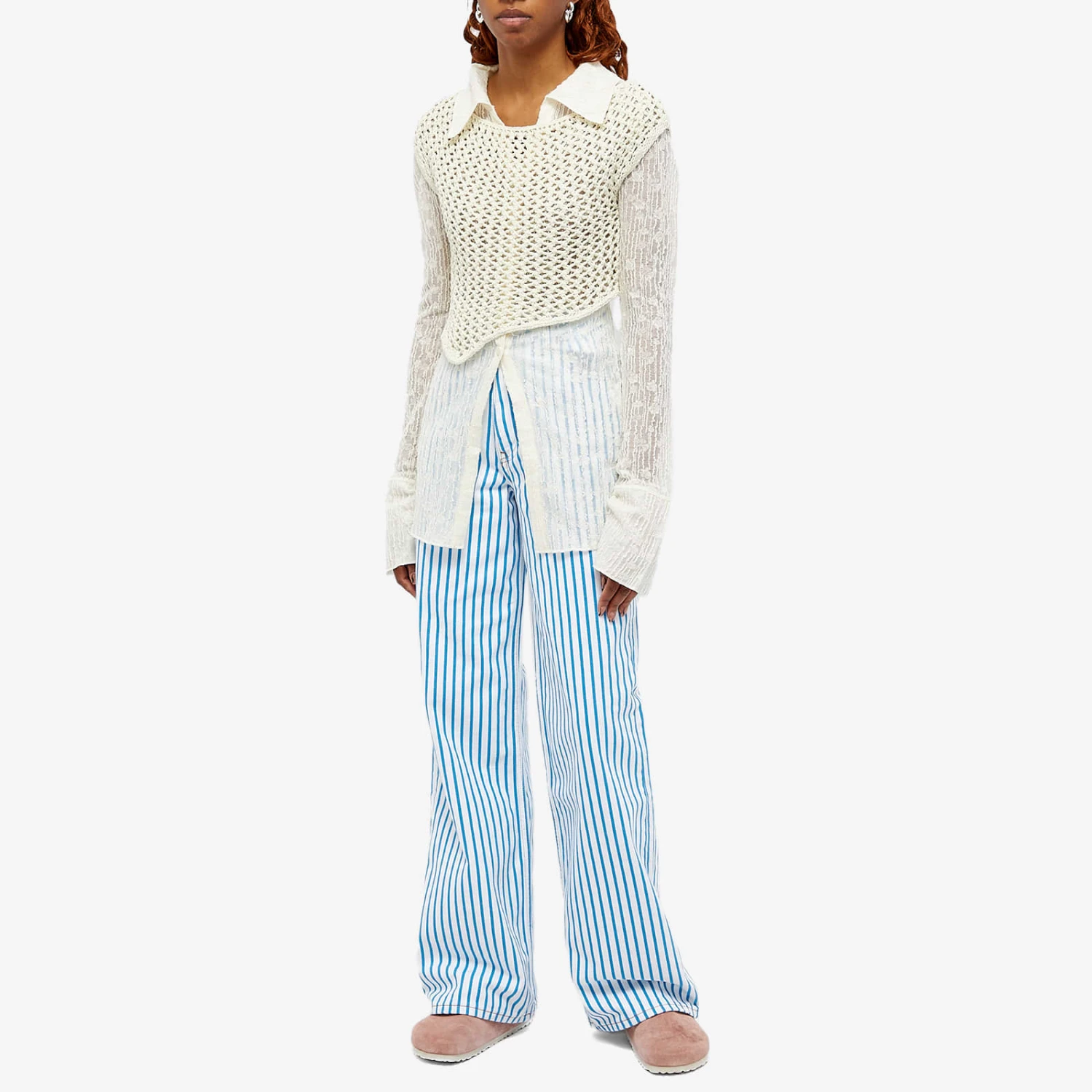 GANNI Stripe Denim Magny 4 GANNI Stripe Denim Magny - Image 4