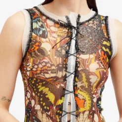Jean Paul Gaultier Butterfly Mesh Maxi Dress 9 Jean Paul Gaultier Butterfly Mesh Maxi Dress -Deals Snazzy Mode Store 11 04 2024 JD 24 25 F RO092 T545 1090 10 1