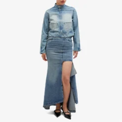 House Of Sunny The Cascade Denim Skirt -Deals Snazzy Mode Store 11 06 2024 LB VOL23176 m8 1