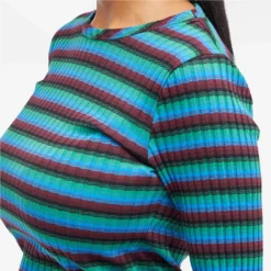 YMC Raindrops Long Sleeve T-Shirt -Deals Snazzy Mode Store 12 01 24 NS Q6VMB 90 9 1