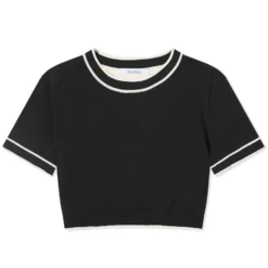 Max Mara Usico Knitted Crop Top