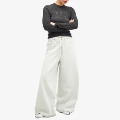 MM6 Maison Margiela Wide Leg Jeans 8 MM6 Maison Margiela Wide Leg Jeans -Deals Snazzy Mode Store 13 03 2024 JA S52LA0228 S30460 992 m9 1