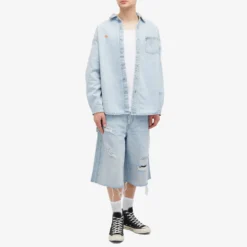 ERL X Levis 501 Denim Shorts -Deals Snazzy Mode Store 13 06 2024 JD ERL07P203 1 9 1