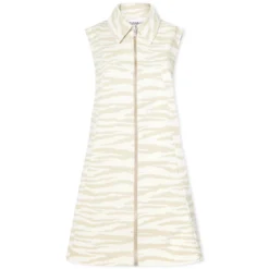 GANNI Print Denim Mini Dress