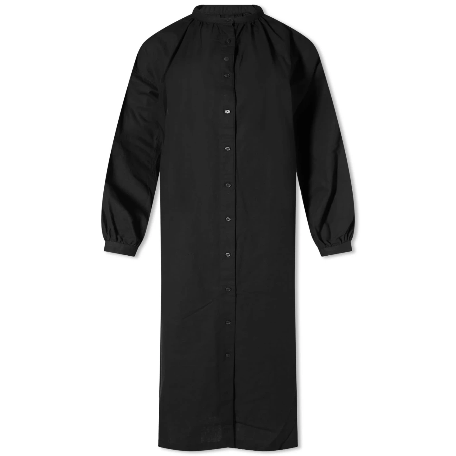 Snow Peak OG Cotton Poplin Midi Shirt Dress 1 Snow Peak OG Cotton Poplin Midi Shirt Dress