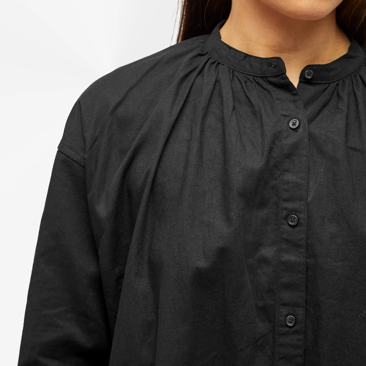 Snow Peak OG Cotton Poplin Midi Shirt Dress 5 Snow Peak OG Cotton Poplin Midi Shirt Dress - Image 5