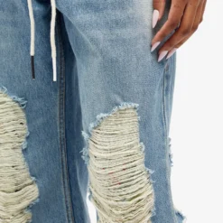 Andersson Bell Beria String Double Waist Jeans -Deals Snazzy Mode Store 13 12 2023 JA APA668U DUSTBL 9 1