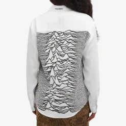 Pleasures Nothing Button Down -Deals Snazzy Mode Store 14 05 2024 JW P24JD005 WHT 7 1