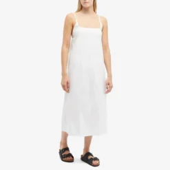 Deiji Studios Simple Cotton Dress -Deals Snazzy Mode Store 14 07 2023 blr lg ct smds wht m8