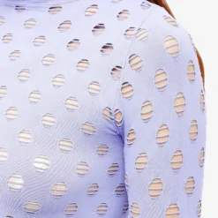 Maisie Wilen Perforated Turtleneck Dress 9 Maisie Wilen Perforated Turtleneck Dress -Deals Snazzy Mode Store 14 08 2023 JA YS449PF23 PPL 9 1