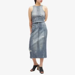 Acne Studios Denim Print Crop Top -Deals Snazzy Mode Store 15 02 2024 JD AL0410 AAL m8 1