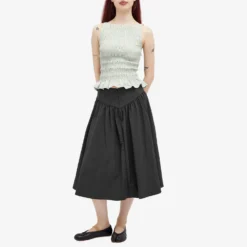 Peachy Den Deba Midi Nylon Skirt -Deals Snazzy Mode Store 16 05 24 SI BDEB NYL1 0823 m8 1