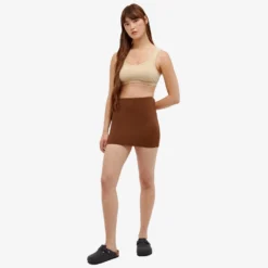 Adanola Swim Mini Skirt -Deals Snazzy Mode Store 16 08 2023 JD S SKIRT CBROWN m8 1