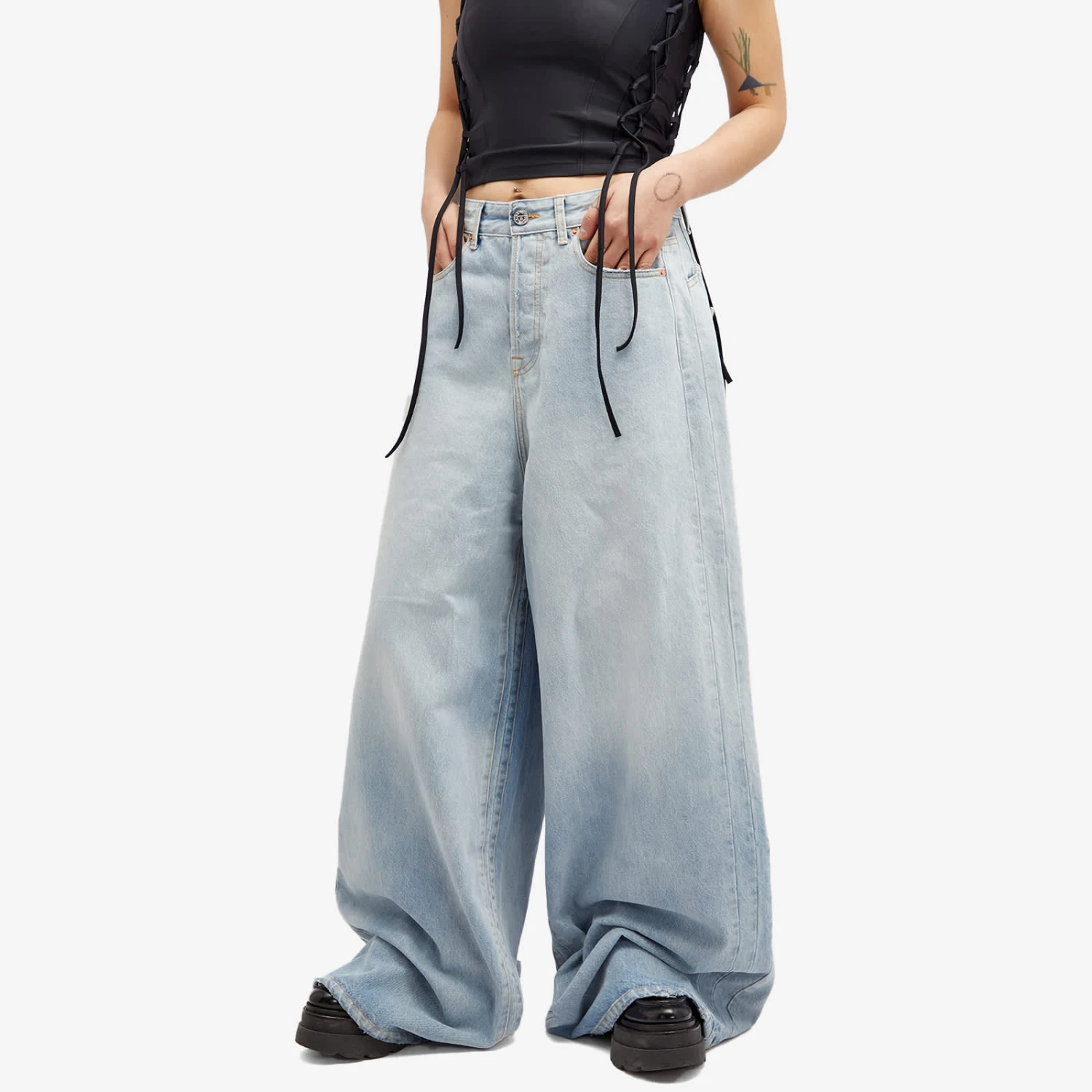 VETEMENTS Destroyed Jeans 2 VETEMENTS Destroyed Jeans - Image 2