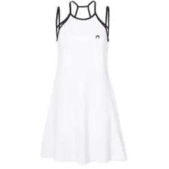 Marine Serre Organic Cotton Tennis Court Dress